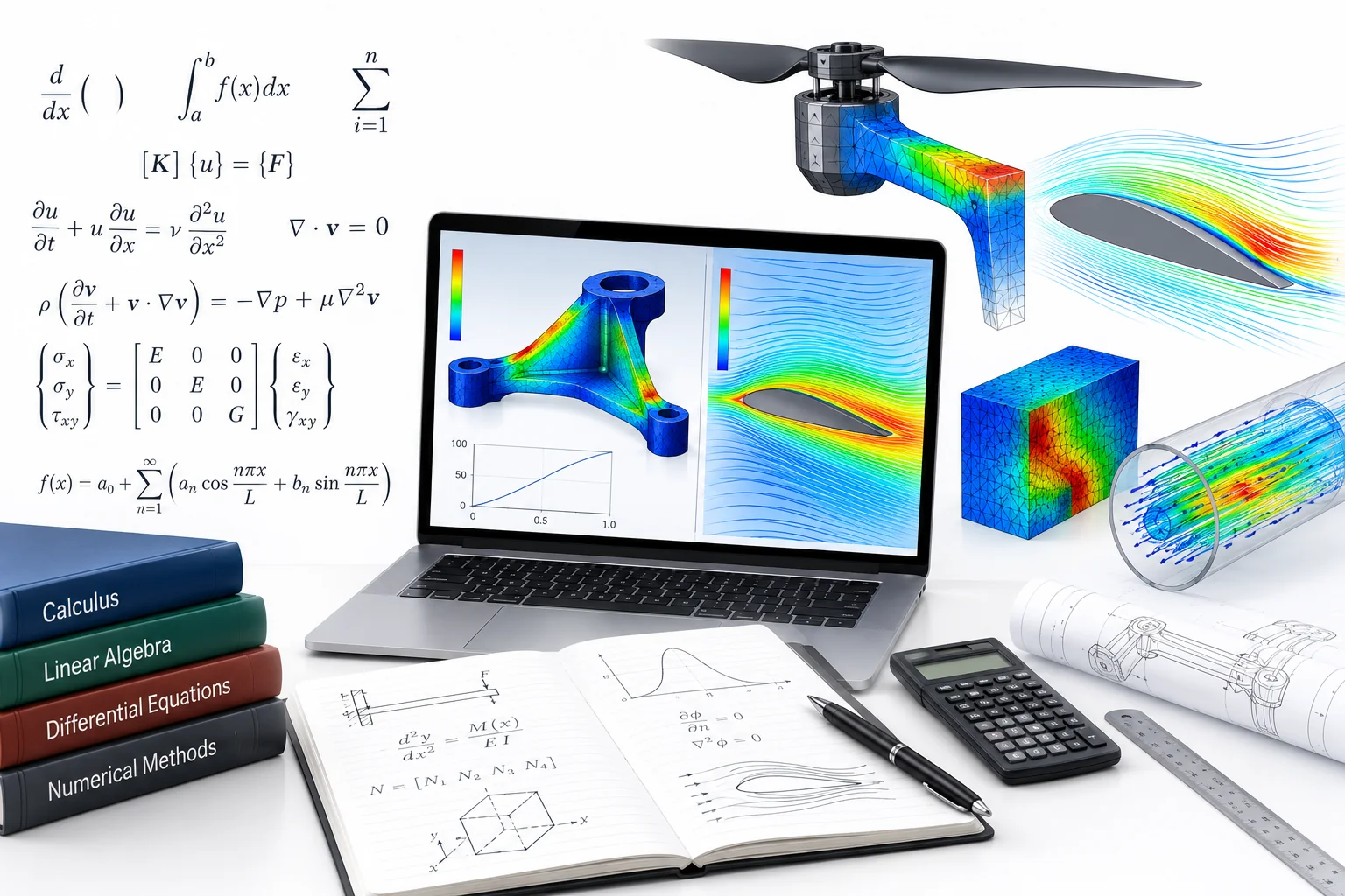 Mathematics for FEA & CFD